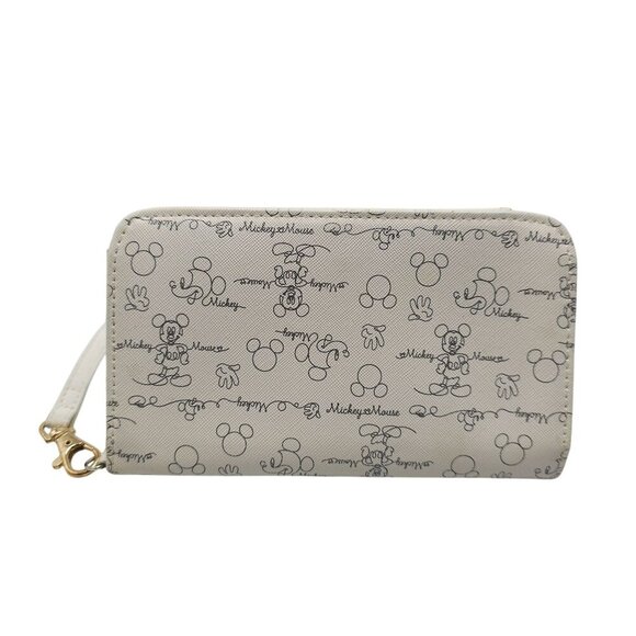Disney Handbags - Disney Mickey Mouse Tech Graffiti Wristlet Wallet